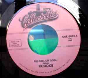 The Kodoks - Oh, Gee, Oh Gosh B/W Make Believe World