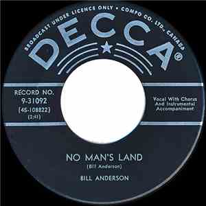 Bill Anderson  - No Man's Land / The Tip Of My Fingers