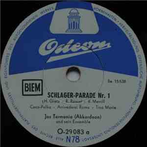 Jos Termonia Und Sein Ensemble - Schlager-Parade