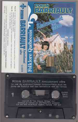 Robin Barriault - Amicalement Votre