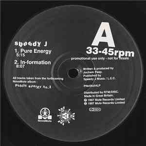 Speedy J - Pure Energy