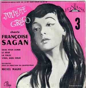 Juliette Gréco - Juliette Gréco Chante Françoise Sagan 3