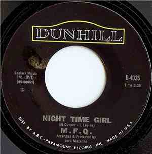 M. F. Q. - Night Time Girl / Lifetime