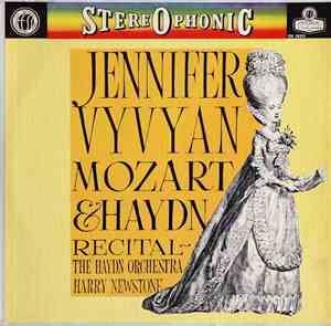 Mozart, Haydn, Jennifer Vyvyan, The Haydn Orchestra, Harry Newstone - Mozar ...