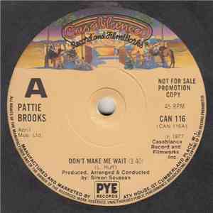 Pattie Brooks - Don't Make Me Wait