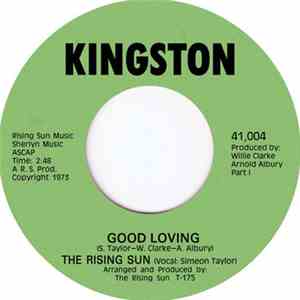 The Rising Sun  - Good Loving