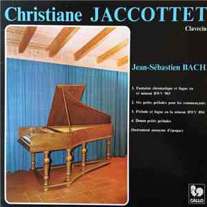 Christiane Jaccottet - Clavecin