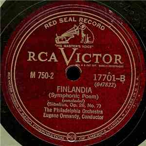 The Philadelphia Orchestra, Eugene Ormandy -  Sibelius's 75th Anniversary