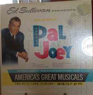 Ed Sullivan - Ed Sullivan Presents Songs And Music Of Pal Joey