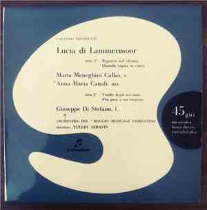 Maria Callas, Orchestra Of The Maggio Musicale Fiorentino, Gaetano Donizett ...