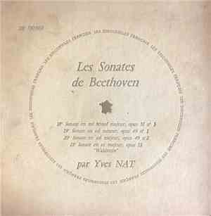 Yves Nat, Ludwig van Beethoven - Les Sonates de Beethoven