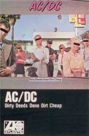 AC/DC - Dirty Deeds Done Dirt Cheap