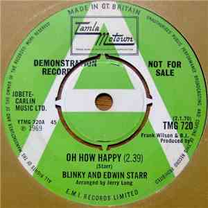Blinky And Edwin Starr - Oh How Happy / Ooo Baby Baby
