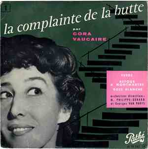 Cora Vaucaire - La Complainte De La Butte
