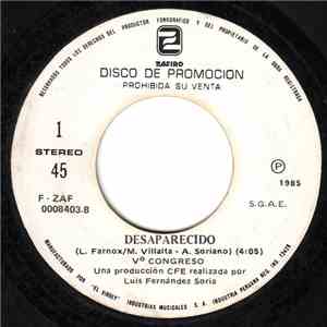 Vº Congreso - Desaparecido