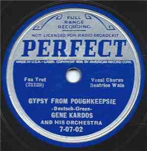 Gene Kardos And His Orchestra - Gypsy From Poughkeepsie / The Merry-Go-Round Broke