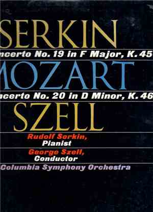 Mozart - Serkin, Szell, Columbia Symphony Orchestra - Piano Concerto No. 19 ...