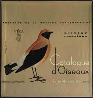 Olivier Messiaen, Yvonne Loriod - Catalogue D'Oiseaux