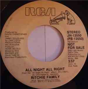 Ritchie Family - All Night All Right