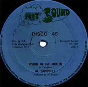 Al Campbell - Word Of My Mouth