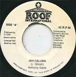Anthony Gade - Jah Calling
