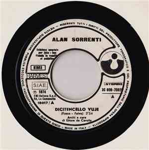 Alan Sorrenti / Alexander  - Dicitencello Vuje / Stardust