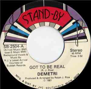 Demetri - Got To Be Real / Star