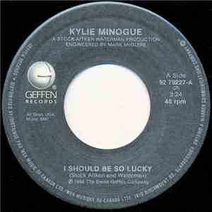 Kylie Minogue - I Should Be So Lucky