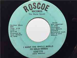 Edette / Gene Williams Trio - I Want The Whole World To Hold Hands