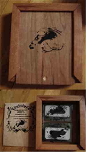 Panther Skull - Slothwave Wood Box