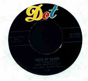 Wink Martindale - Deck Of Cards / Love's Old Sweet Song