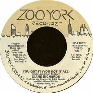 Diane Richards - You Got It (You Got It All)