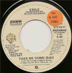 Exile  - Take Me Down
