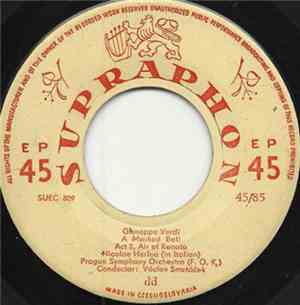 Giuseppe Verdi - Nicolae Herlea, Magda Janculescu, The Prague Symphony Orch ...