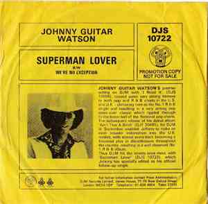Johnny 'Guitar' Watson - Superman Lover