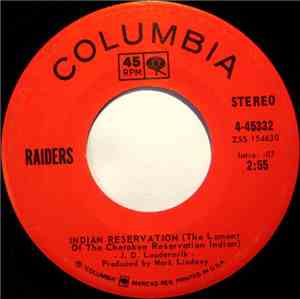 Raiders  - Indian Reservation / Terry's Tune