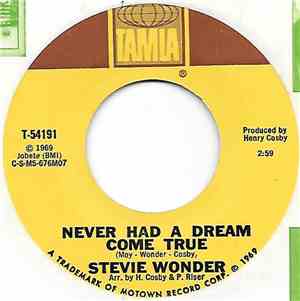 Stevie Wonder - Never Had A Dream Come True
