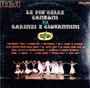 Garinei E Giovannini - Le Più Belle Canzoni Di Garinei E Giovannini