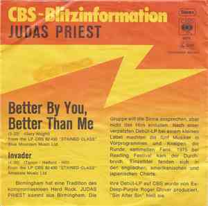 Judas Priest - Better By You, Better Than Me