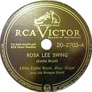 Little Eddie Boyd And His Boogie Band - Rosa Lee Swing / Blue Monday Blues