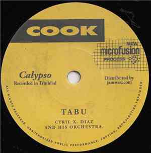 Cyril X. Diaz And His Orchestra - Tabu / Serenal