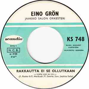 Eino Grön - Rakkautta Ei Se Ollutkaan / Romanialainen Kitara
