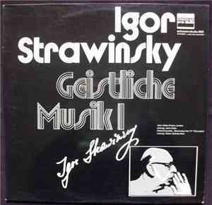 Igor Strawinsky, John Alldis Choir, London, John Alldis, Vokal-Ensemble 