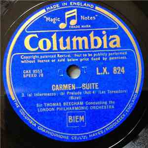 Sir Thomas Beecham - Carmen-Suite