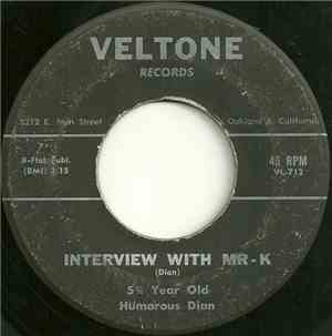 5 3/4 Year Old Humorous Dian - Interview With Mr-K / The Three Hep Piggies