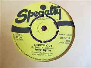 Jerry Byrne - Lights Out