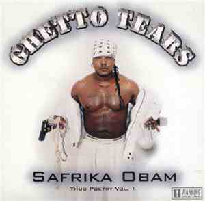 Safrika Obam - Ghetto Tears Thug Poetry Vol.1