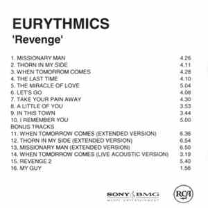 Eurythmics - Revenge