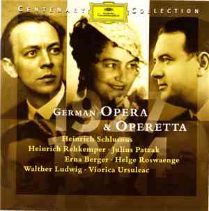 Schlusnus, Rehkemper Etc - 1927-1944 German Opera & Operetta