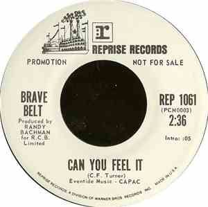 Brave Belt - Can You Feel It / Never Comin' Home